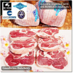 Lamb LEG BONELESS frozen Australia MIDFIELD half cut +/- 1.5kg (price/kg)